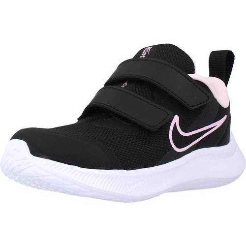 Sapatos Rapariga Sapatilhas Nike af1 STAR RUNNER 3 BABY Preto