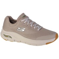 Sapatos Homem Sapatilhas Skechers Arch Fit Bege