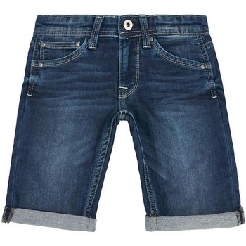 Textil Rapaz Shorts / Bermudas Pepe 15a952 Jeans  Azul