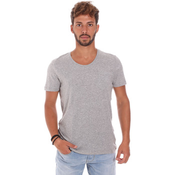 Textil Homem T-shirts e Pólos Antony Morato MMKS01003 FA100092 Cinza