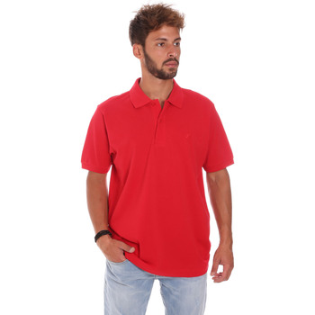 Textil Homem T-shirts e Pólos Key Up 2800Q 0001 Vermelho