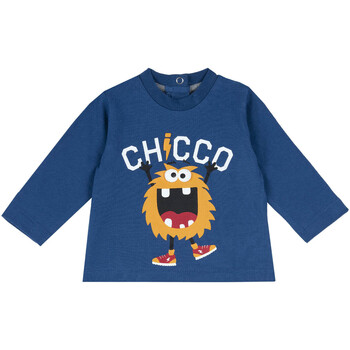 Textil Criança T-shirt mangas compridas Chicco 09067387000000 Azul