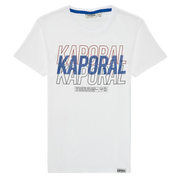 Textil Rapaz T-Shirt mangas curtas Kaporal ROEY Branco