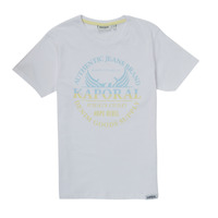 Textil Rapaz T-Shirt mangas curtas Kaporal ROBIN Branco
