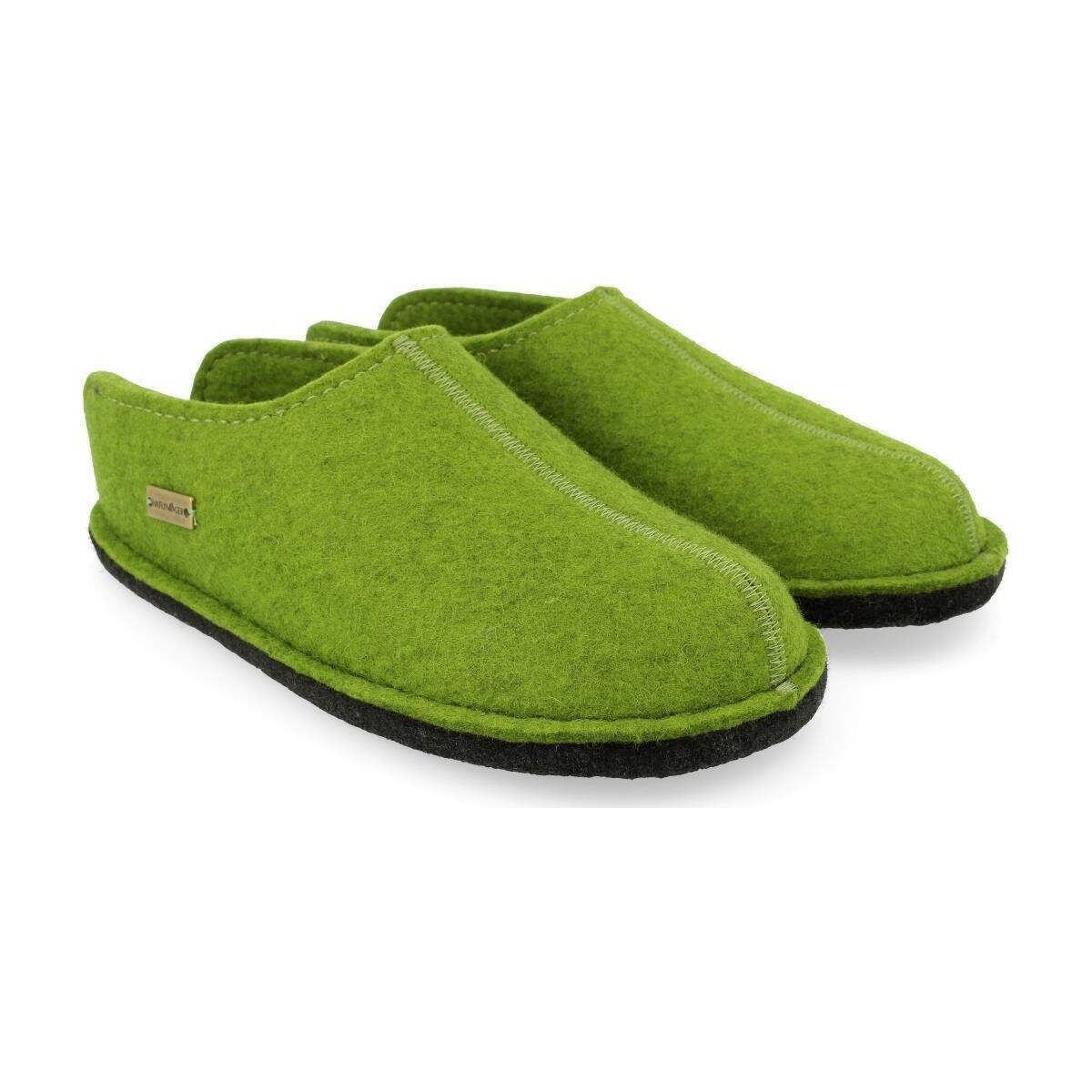 Sapatos Mulher Chinelos Haflinger 31101336 Verde