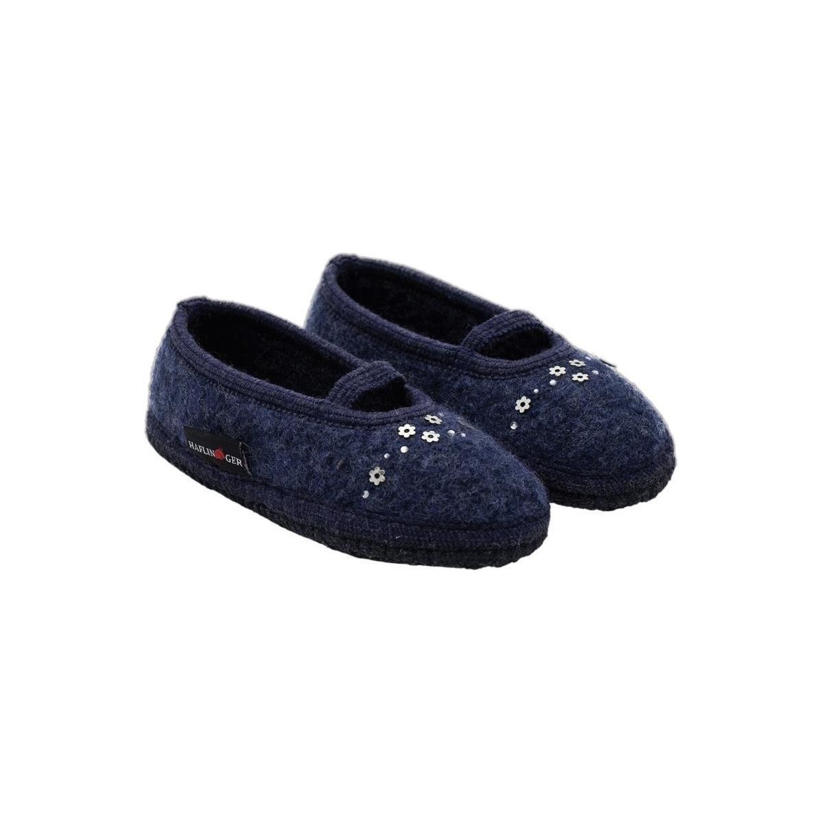 Sapatos Criança Chinelos Haflinger 62315872 Azul