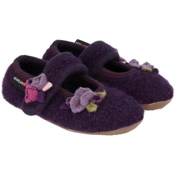 Sapatos Criança Chinelos Haflinger 48303290 Violeta