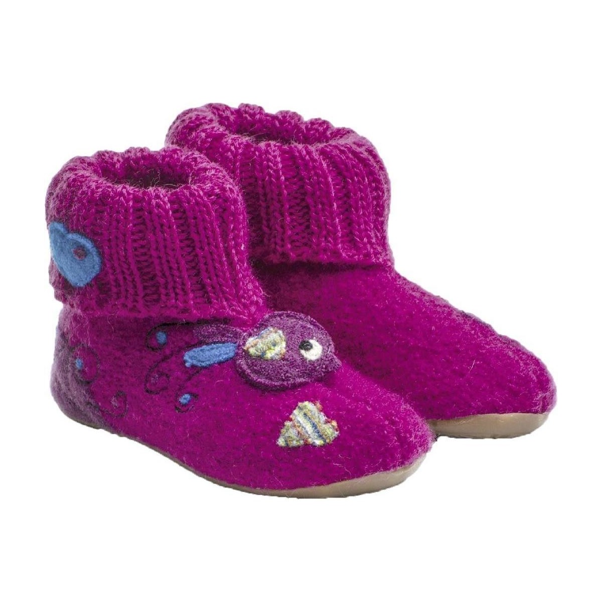 Sapatos Criança Chinelos Haflinger 48500830 Violeta