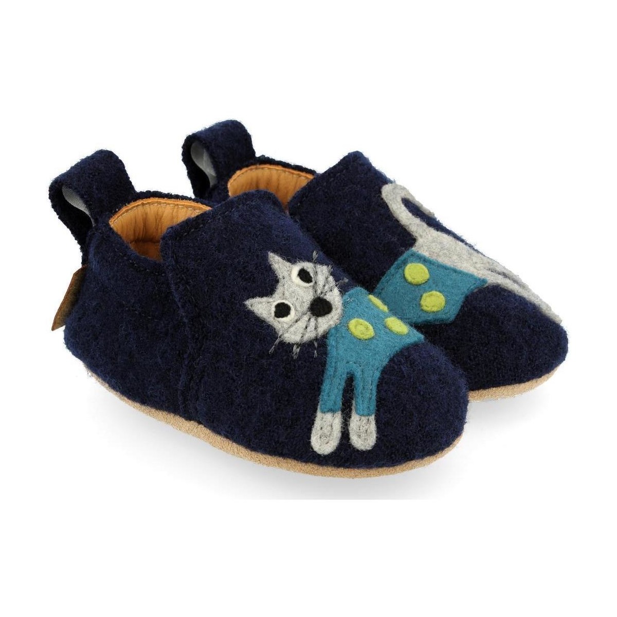 Sapatos Criança Chinelos Haflinger 65308476 Azul