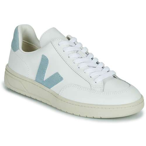 Sapatos Sapatilhas Veja Beige V-12 Branco / Azul