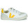 Sapatos Criança Sapatilhas Veja Small V-10 Velcro Branco / Amarelo