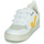 Sapatos Criança Sapatilhas Veja Small V-10 Velcro Branco / Amarelo
