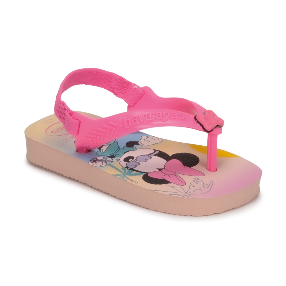 Sapatos Rapariga Chinelos Havaianas BABY DISNEY CLASSICS II Rosa