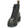 Sapatos Mulher Martens Vintage 1460 leather ankle boots Sinclair Gunmetal Wild Croc Emboss Preto