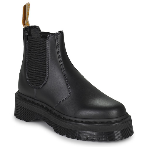 Sapatos Botas baixas Dr. Chaussures Martens Vegan 2976 Quad Black Felix Rub Off Preto