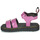 Sapatos Rapariga Sandálias Dr. Martens Klaire J Dark Pink Cosmic Glitter Rosa