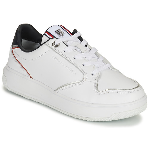Sapatos Mulher Sapatilhas Miami Tommy Hilfiger Elevated Cupsole Sneaker Branco