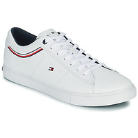 Sapatos Homem Sapatilhas Tommy Hilfiger Essential Leather Sneaker Detail Branco
