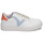 Sapatos Mulher Sapatilhas Victoria 1258201CELESTE Branco / Azul / Laranja