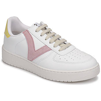 Sapatos Mulher Sapatilhas Victoria 1258201ROSA Branco / Rosa