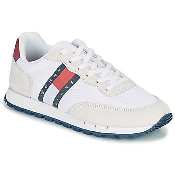 Sapatos Mulher Sapatilhas Tommy Jeans Tommy Jeans Mix Runner Branco