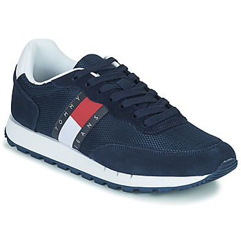 Sapatos Homem Sapatilhas Tommy Jeans Tommy Jeans Mix Runner Azul