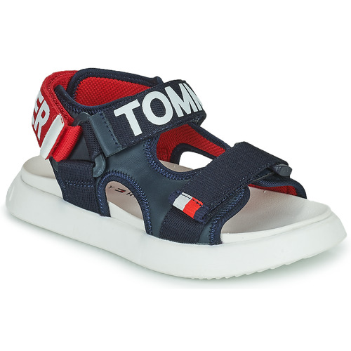 Sapatos Rapaz Sandálias Tommy shoes Hilfiger KALEL Azul