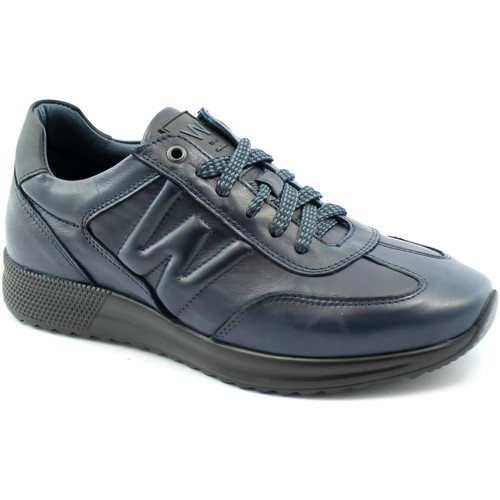 Sapatos Homem Sapatilhas Melluso MEL-I21-U16116A-BL Azul