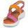 Sapatos Mulher Sandálias Geox D SPHERICA EC5 E Rosa / Laranja