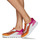 Sapatos Mulher Sapatilhas Geox D SPHERICA D Rosa / Laranja