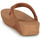 Sapatos Mulher Chinelos FitFlop LULU LEATHER TOEPOST Castanho