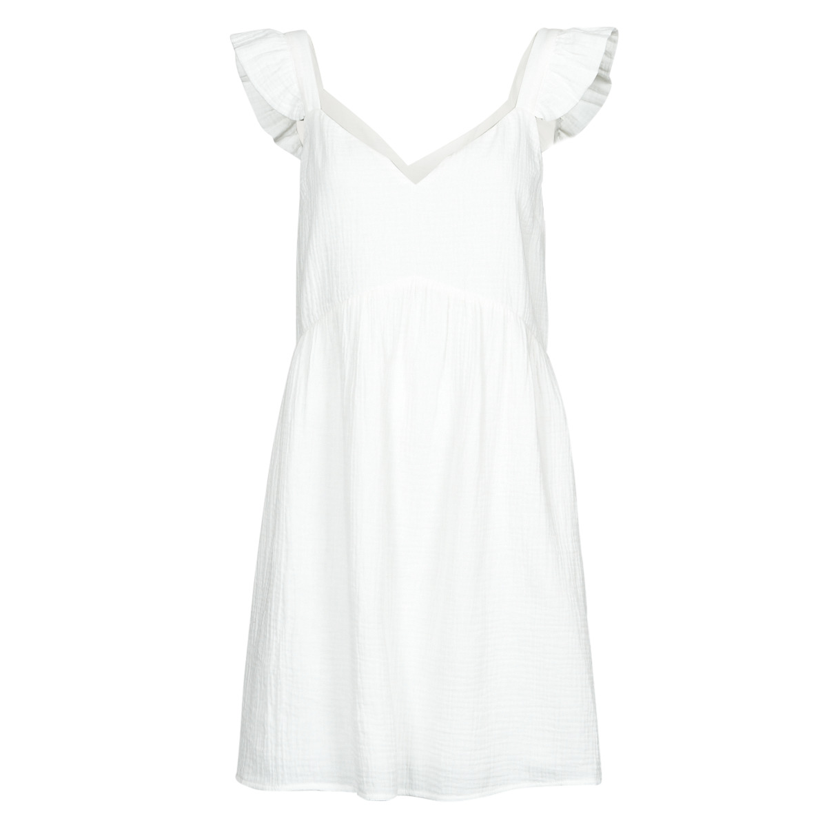 Textil Mulher Vestidos curtos Betty London ECRI Branco