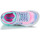 Sapatos Rapariga Sapatilhas Skechers FLUTTER HEART LIGHTS Rosa / Azul