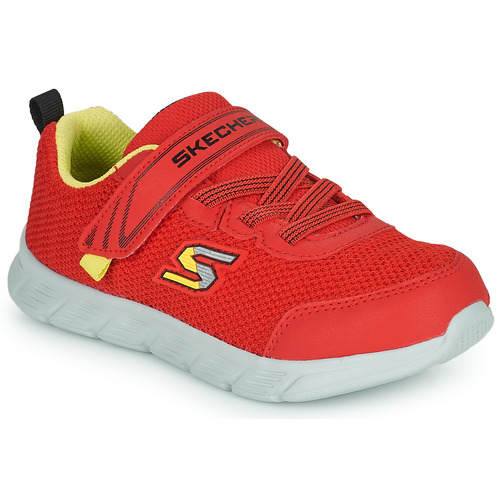 Sapatos Rapaz Sapatilhas Skechers COMFY FLEX Vermelho