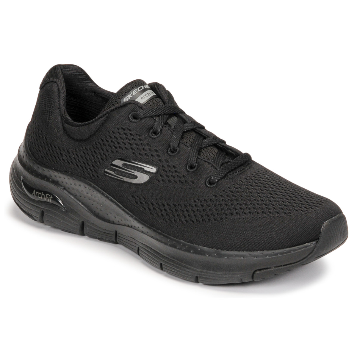 Sapatos Mulher Sapatilhas running Skechers ARCH FIT Preto