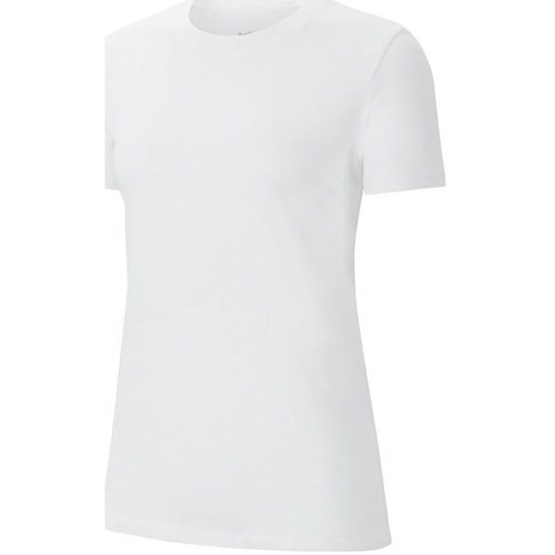 Textil bowl T-Shirt mangas curtas Nike Wmns Park 20 Branco