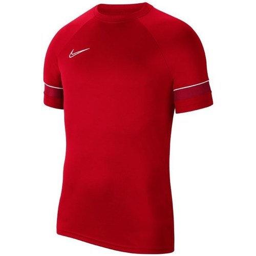 Textil Homem T-Shirt mangas curtas Nike james Drifit Academy 21 Vermelho