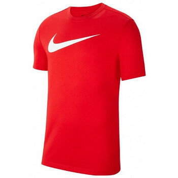 Textil Homem T-Shirt mangas curtas Nike Junior Drifit Park 20 Vermelho