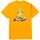 Textil Homem T-shirts e Pólos Huf T-shirt new dawn tt ss Amarelo