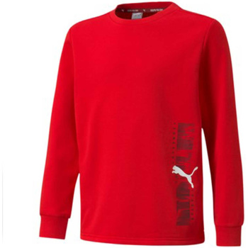 Textil Criança Sweats Puma lifestyle 589201-11 Vermelho