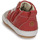 Sapatos Criança Sapatilhas de cano-alto Robeez MIGO Vermelho