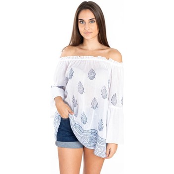 Textil Mulher Descubra as nossas exclusividades Isla Bonita By Sigris Blusa Branco