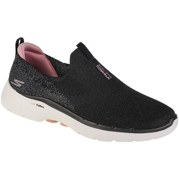Sapatos Mulher Sapatilhas 216015-NVGY Skechers Go Walk 6 Preto