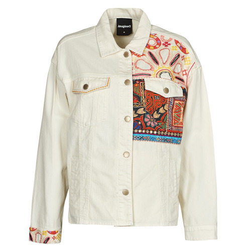 Textil Mulher The Rolling Stones Red Desigual CHAQ_BOMBAY Branco