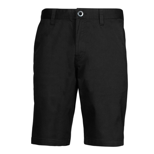 Textil Homem wear Shorts / Bermudas Volcom FRICKIN  MDN STRETCH SHORT 21 Preto