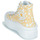 Sapatos Mulher Sapatilhas de cano-alto Converse Chuck Taylor All Star Move Floral Platform Lo-Fi Craft Hi Amarelo