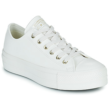 Sapatos Mulher Sapatilhas Converse Chuck Taylor All Star Lift Mono White Ox Branco