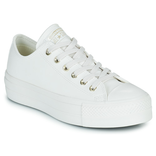 Sapatos Mulher Sapatilhas Auckland Converse Chuck Taylor All Star Lift Mono White Ox Branco