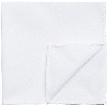 Textil Homem Gravatas e acessórios Jack & Jones 12109459 CLASSIC HANDKERCHIEF-WHITE Branco