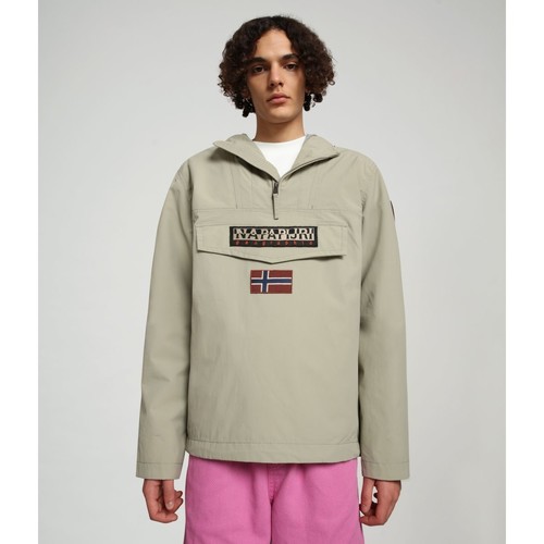 Napapijri RAINFOREST M SUM - NP0A4F-5GL SILVER SAGE Bege